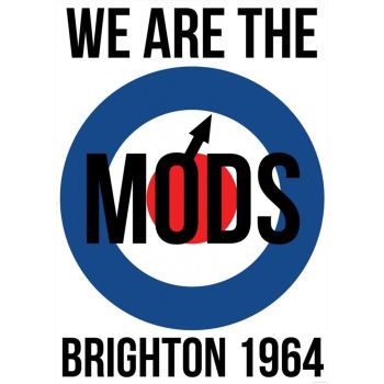 We Are The Mods-Brighton 1964 Poster