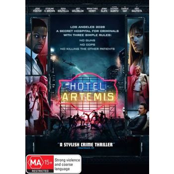 Hotel Artemis DVD