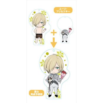 Yuri!!! On Ice Nendoroid Plus Dress Up Acrylic Key Ring: Yuri!!! On Ice (Yuri Plisetsky)