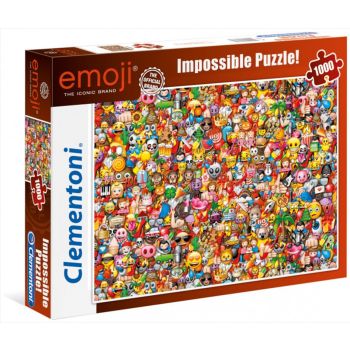 Clementoni Puzzle Emoji Impossible Puzzle 1000 Pieces