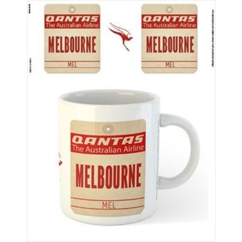 Qantas - Melbourne Destination Tag