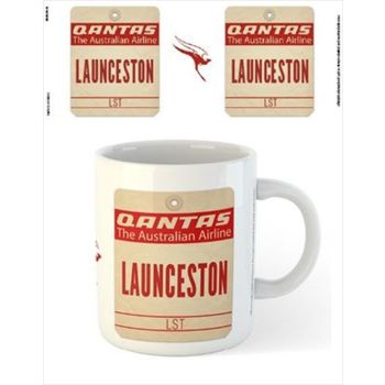 Qantas - Launceston Destinaton Tag Mug