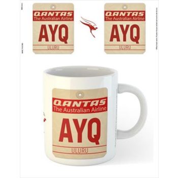 Qantas - AYQ Airport Code Tag