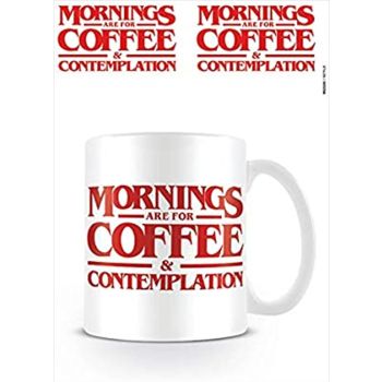 Stranger Things - Coffee And Contemplation mug