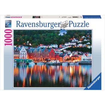 Ravensburger - Bergen Norwegian Puzzle 1000pc
