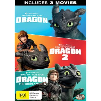 How To Train Your Dragon 1-3 DVD