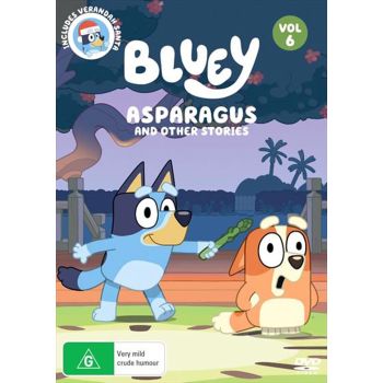 Bluey - Asparagus And Other Stories - Vol 6 DVD