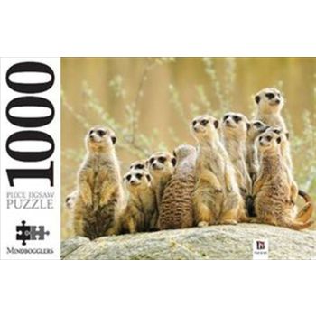 Meerkat Family 1000 Piece Puzzle