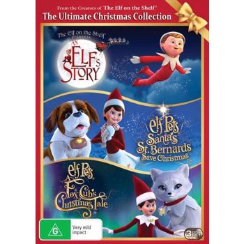 An Elf's Story - The Elf On The Shelf / Elf Pets - Santa's St. Bernard's Save Christmas / Elf Pets - DVD