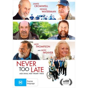 Never Too Late DVD