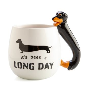 Furever Pets Dachshund 3D Handle Mug