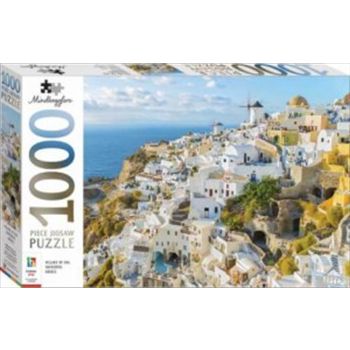 Santorini Greece 1000 Piece Puzzle