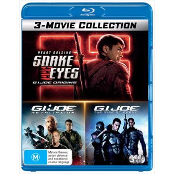 G.I.Joe / G.I.Joe - Retaliation / Snake Eyes - G.I.Joe Origins | 3 Movie Franchise Pack Blu-ray