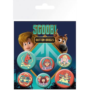 Scoob! Mix Badge 6 Pack