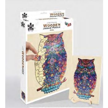 Owl 130 Piece Wooden Puzzle