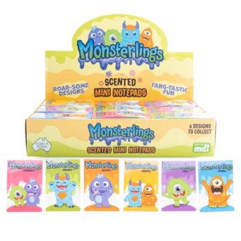 Monsterlings Mini Notebook (CHOSEN AT RANDOM)