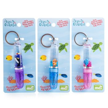 Sea Animal Glitter Pen Keychain  (SENT AT RANDOM)