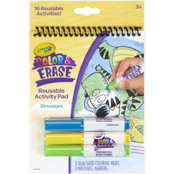 Crayola Colour And Erase Dinosaurs Reusable Pad