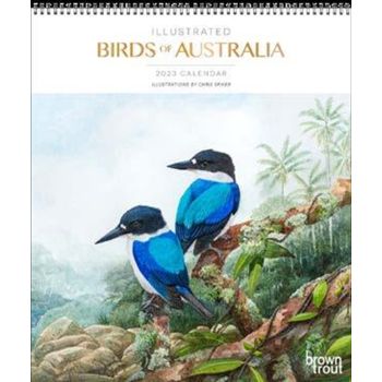 Illustrated Birds Of Australia Calendar 2023