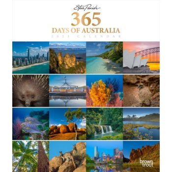 365 Days of Australia | 2023 14 x 12 Inch Monthly Deluxe Vertical Wall Calendar