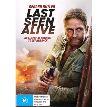 Last Seen Alive DVD