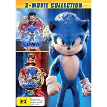 Sonic The Hedgehog / Sonic The Hedgehog 2 | 2 Movie Franchise Pack DVD