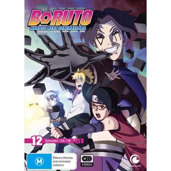 Boruto - Naruto Next Generations - Part 12 - Eps 156-176 DVD