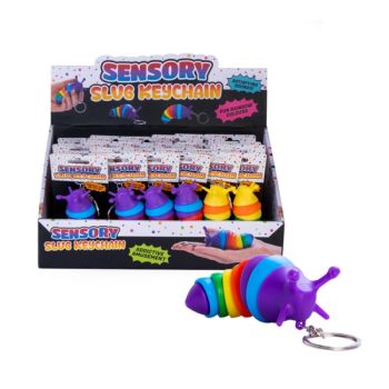 Sensory Slugs Keychain  (SENT AT RANDOM)