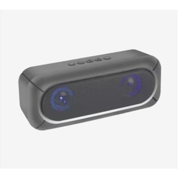 Bluetooth Speaker With Led Grey