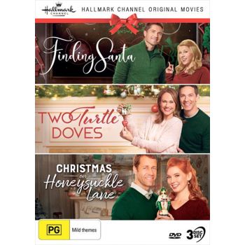 Hallmark Christmas - Finding Santa / Two Turtle Doves / Christmas On Honeysuckle Lane - Collection 2 DVD