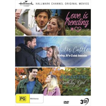 Hallmark - Love Is Trending / Winter Castle - Baby It's Cold Inside / Romancing The Birthday Girl - DVD