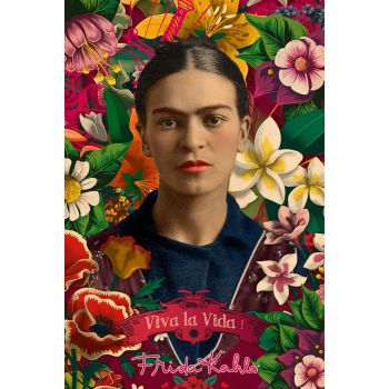 Frida Kahlo Collage Poster