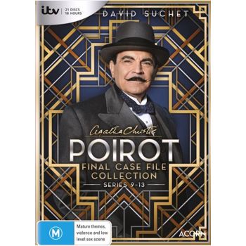 Agatha Christie - Poirot - Series 9-13 | Final Case File Collection DVD