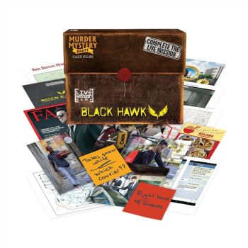 Murder Mystery Party Case Files - Mission Black Hawk