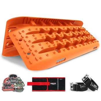 X-BULL KIT2 Recovery tracks 6pcs Board Traction Sand trucks strap mounting 4x4 Sand Snow Car