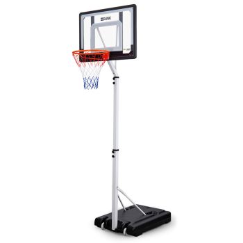 Dr.Dunk Portable Basketball Hoop Stand System Height Adjustable Net Ring Kids