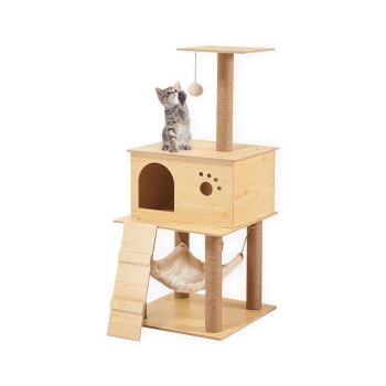 FLOOFI 130cm Wooden Cat Tree FI-CT-155-BJ