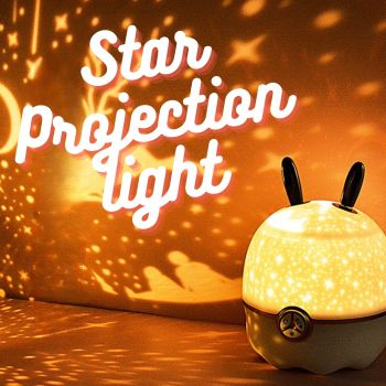 GOMINIMO Bunny Light Projector Speaker