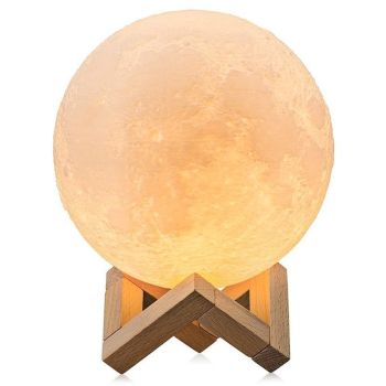 GOMINIMO Multi-Colored Moon Lamp 12cm