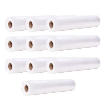 GOMINIMO 10 Pack Vacuum Food Sealer Rolls (28cm x 6m) GO-VSR-100-LXY