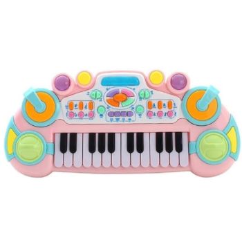 GOMINIMO Kids Toy Musical Electronic Piano Keyboard (Pink) GO-MAT-112-XC