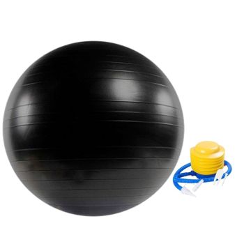 VERPEAK Yoga Ball 55cm (Black) FT-YB-100-SD / FT-YB-100-ZM