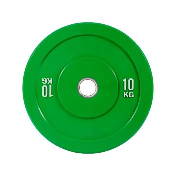 Verpeak Colour Bumper Plate 10KG x 2 Green VP-WP-106-FP