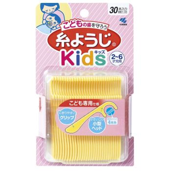 [6-PACK] KOBAYASHI Japan Children Dental Floss Holders 30 Holders