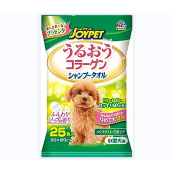 [6-PACK] Earth Japan Wipes Towel 25 Piece 30*20cm for Small Dogs