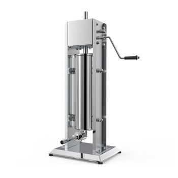 7L Manual Vertical Sausage Filler - Stainless Stuffer Meat Press Machine