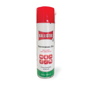 Ballistol 400ml Universal Oil Lubricant Spray Eco Biodegradable Cleaner