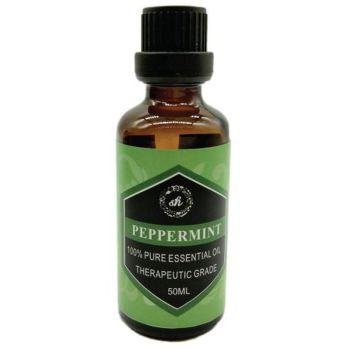 Peppermint Essential Oil 50ml Bottle - Aromatherapy