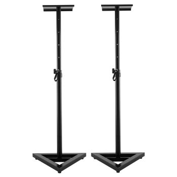 Karrera Adjustable Floor Speaker Stand Surround Sound - Black