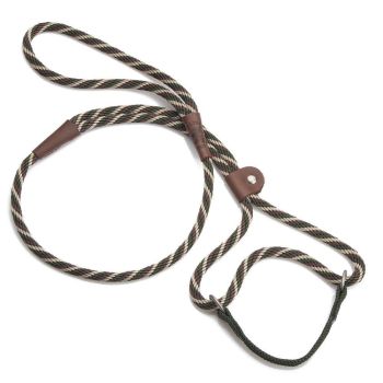 MENDOTA DOG WALKER - MARTINGALE LEASH - Made in the USA Length 1/2in x 6ft(13mm x 1.8m) - Twist - Woodlands